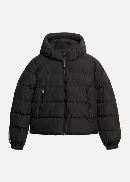 HOODED SPORTS PUFFER JACKET