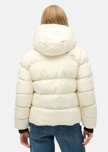 HOODED SPORTS PUFFER JACKET