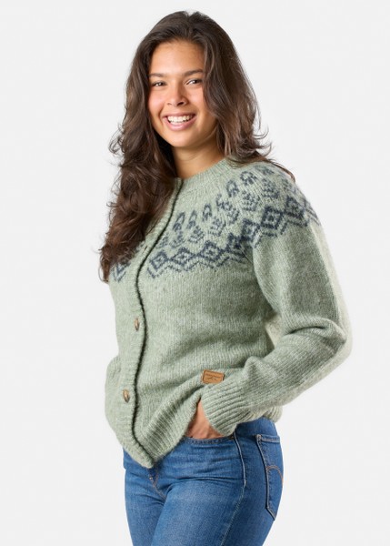 Lofoten Wool Knit Cardigan W