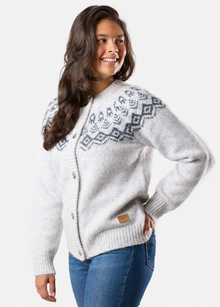 Lofoten Wool Knit Cardigan W