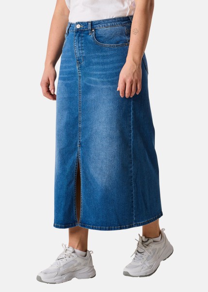 Oregon Long Denim Skirt W Oregon Long Denim Skirt W