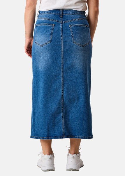 Oregon Long Denim Skirt W Oregon Long Denim Skirt W
