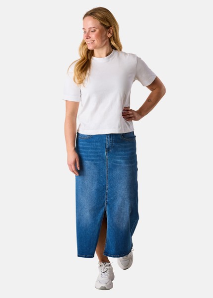 Oregon Long Denim Skirt W Oregon Long Denim Skirt W