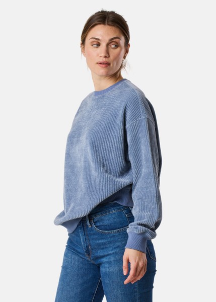 Chenille Lounge Crew Neck W Chenille Lounge Crew Neck W