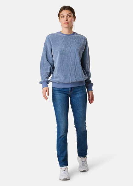 Chenille Lounge Crew Neck W Chenille Lounge Crew Neck W