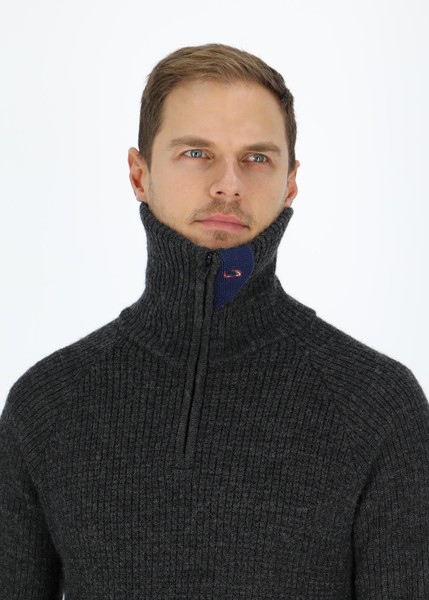 Rav sweater with zip