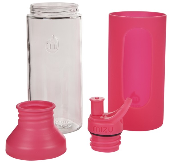 Mizu G7 - Glass Bottle Pink