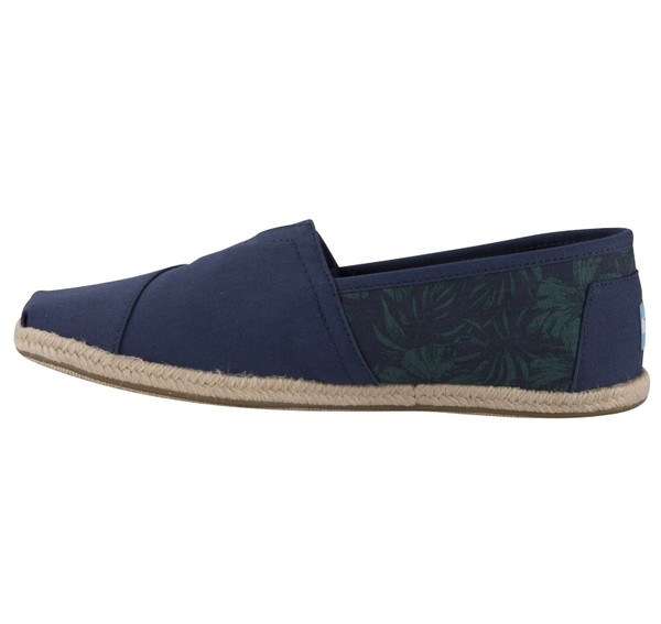 Nvy Canvas Hibiscus Rope Mn