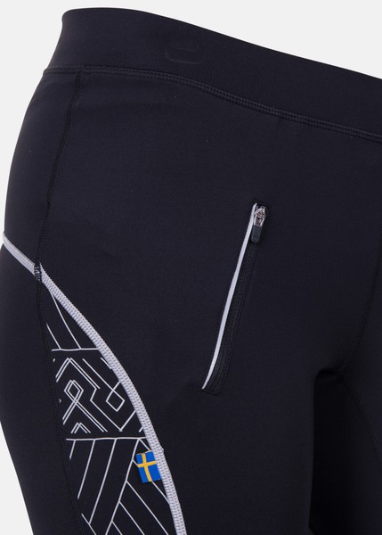 Reflective 3/4 Tights W