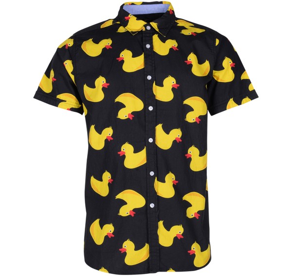 Hawaii Yellow Duck Shirt S/S