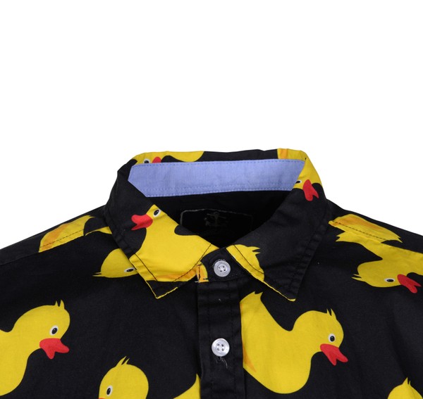 Hawaii Yellow Duck Shirt S/S