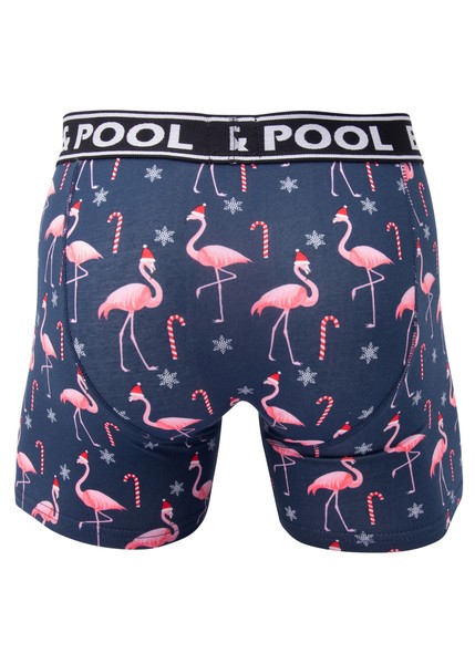 Boxer Shorts Santa Flamingo 2p