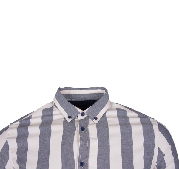 Shirt - Juan LS BD Stripe