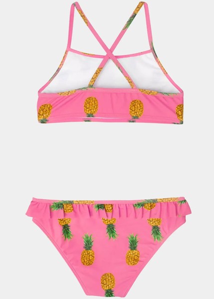 Dark Pink Pineapple Bikini JR