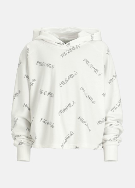 Janaelle AOP cropped hoody