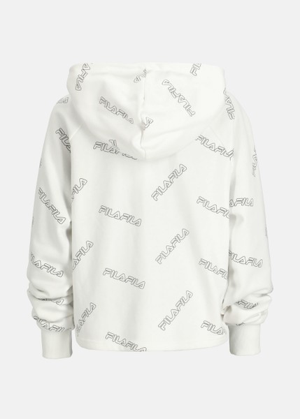 Janaelle AOP cropped hoody