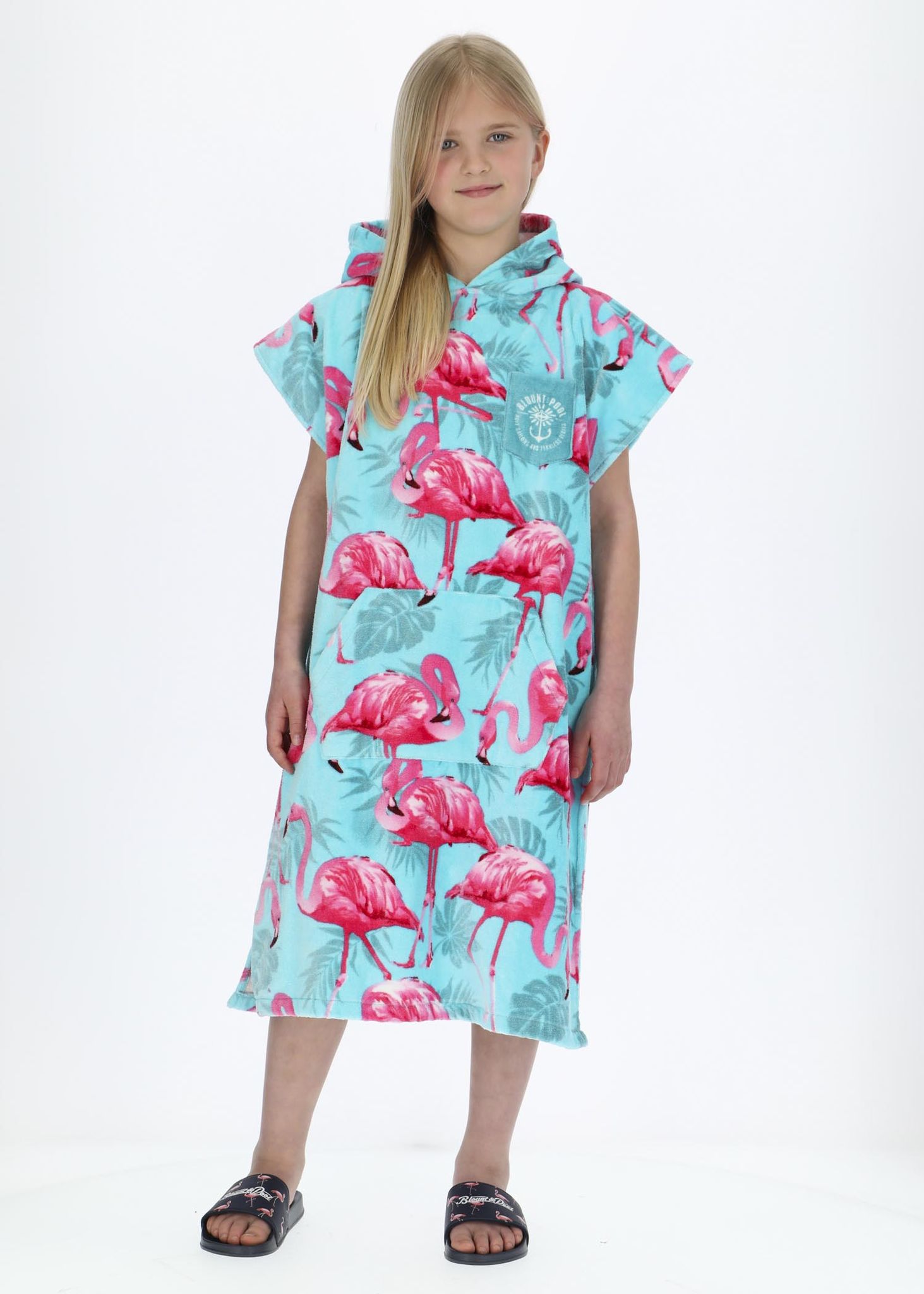 Tropical Beach Poncho JR