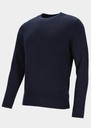Karlo structured crew neck kni