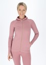 Ribbed Seamless Fullzip Hood W