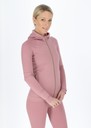 Ribbed Seamless Fullzip Hood W