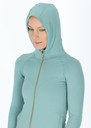 Ribbed Seamless Fullzip Hood W