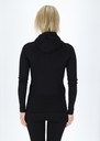 Ribbed Seamless Fullzip Hood W