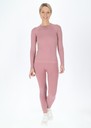 Ribbed Seamless Long Sleeve W