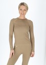 Ribbed Seamless Long Sleeve W