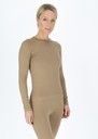 Ribbed Seamless Long Sleeve W