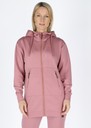 Lounge Long Zip Hood W
