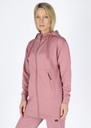 Lounge Long Zip Hood W