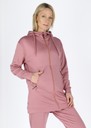 Lounge Long Zip Hood W