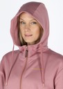 Lounge Long Zip Hood W
