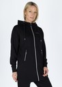 Lounge Long Zip Hood W