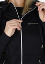 Lounge Long Zip Hood W