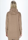 Lounge Long Zip Hood W
