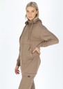 Lounge Long Zip Hood W