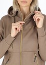 Lounge Long Zip Hood W