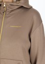 Lounge Long Zip Hood W