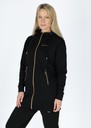 Lounge Long Zip Hood W