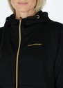 Lounge Long Zip Hood W
