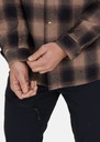 Quilted M Lined Flannel Shirt