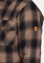 Quilted M Lined Flannel Shirt