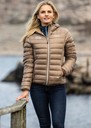 Hooded Lt.Down Jacket W