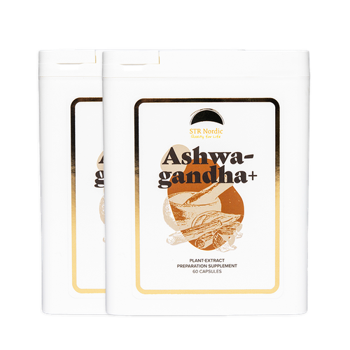 Ashwagandha+, 2 x 60 capsules, 37 g