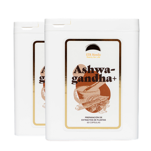 Ashwagandha+, 2 x 60 cápsulas