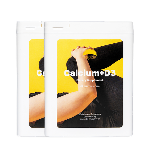 Calcium+D3, 2x150 chewable tablets