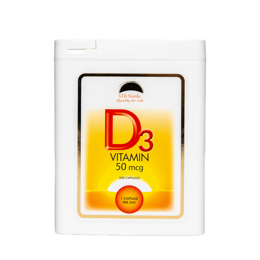 D-vitamin 50 mcg, 300 capsules