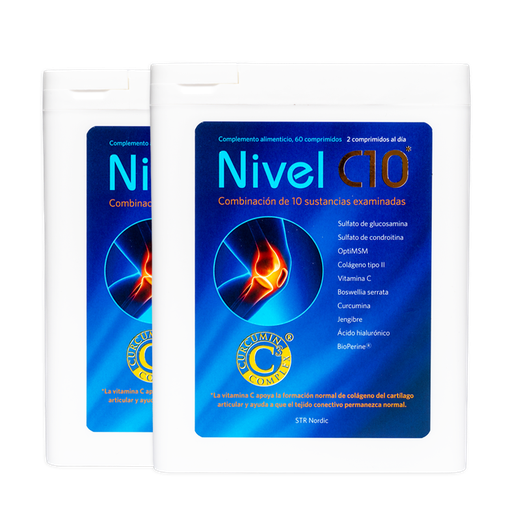 Nivel C10, 2 x 60 tabletas