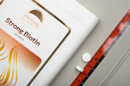 Strong Biotin, 180 comprimidos